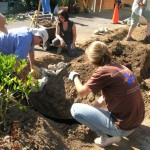 rainwater harvesting pits