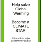 Global warming ACTION smartphone app